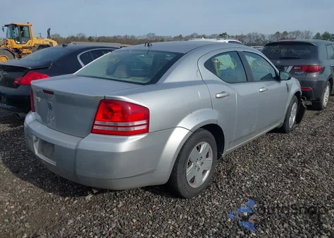2008 Dodge Avenger Se из США, поврежденный, VIN 1B3LC46K08N571220